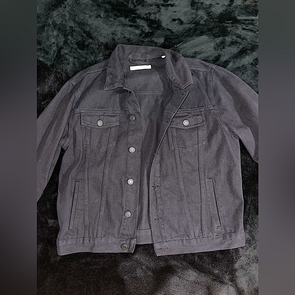 Men’s Pacsun Denim Jean Jacket in Black